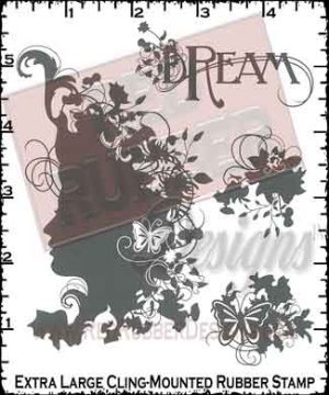 Dream Cling Mounted Rubber Stamps from Red Rubber Designs