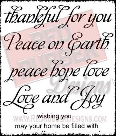 Thankful For You Unmounted Rubber Stamps from Red Rubber Designs